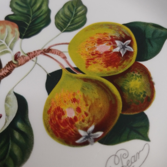 Portmeirion Pomona Goddess of Fruit Salad Plate - Teinton Squash Pear - Picture 4 of 8